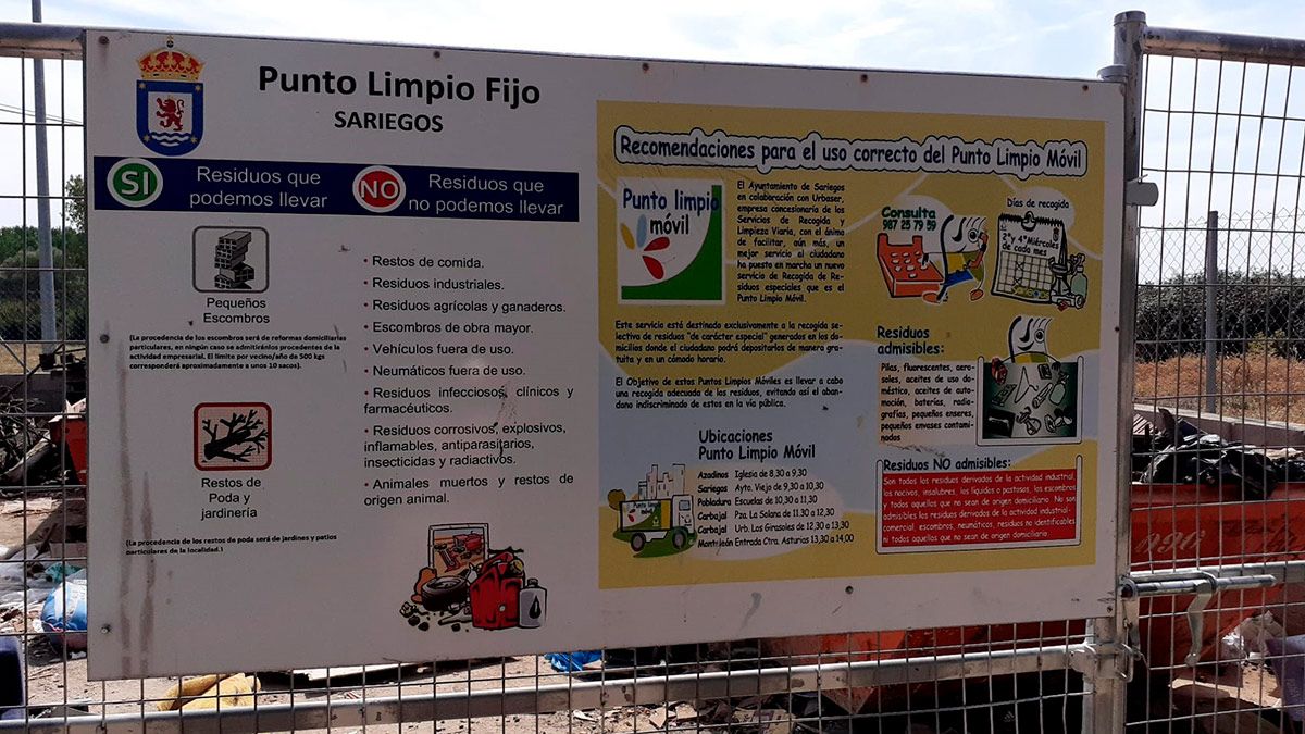 Ahora es necesario solicitar la llave para acceder al punto limpio. | L.N.C.
