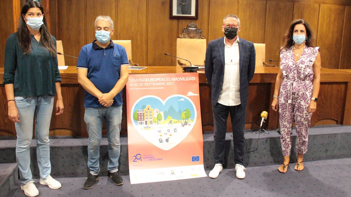 Presentación de la Semana de la Movilidad con el convenio entre Asprona y Aupsa. Presentación de la Semana de la Movilidad con el convenio entre Asprona y Aupsa.