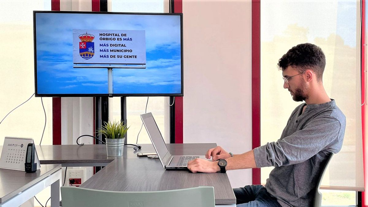 José Luis Vázquez García ha realizado su proyecto en Hospital de Órbigo. | L.N.C.