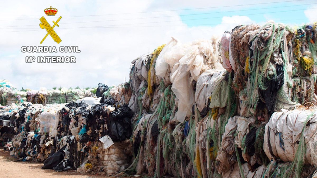 La exportación ilegal de residuos plásticos se cuantifica en un total de 2.146 toneladas. | L.N.C.