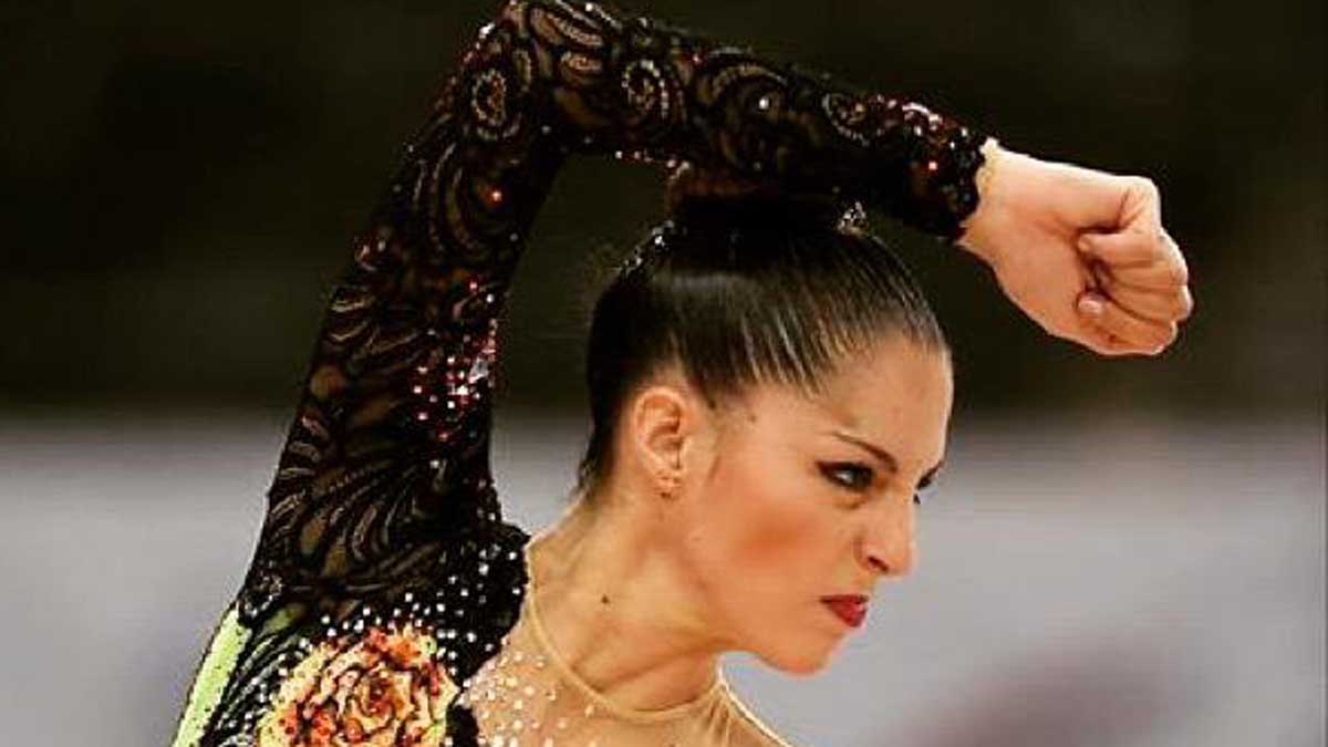 Carolina Rodríguez, durante un ejercicio en este Mundial. | OLEG NAUMOV