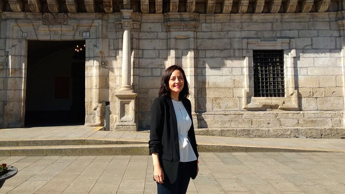 Ruth Morales es la portavoz de Ciudadanos en el Ayuntamiento de Ponferrada.