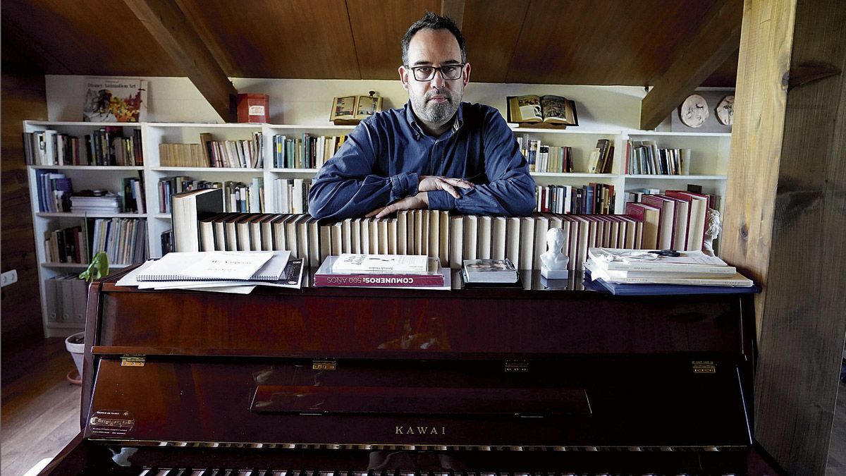 El leonés Igor Escudero, autor de  la ópera ‘Los comuneros’. | MIRIAM CHACÓN (ICAL)