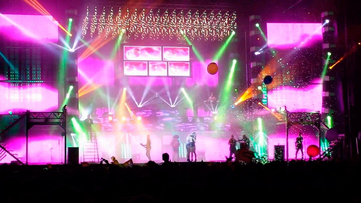 Imagen del montaje escénico del año pasado de la orquesta Panorama.