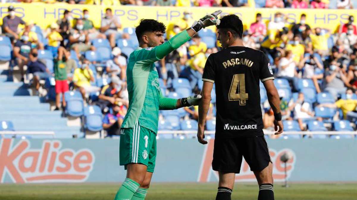 Imagen del partido de la Deportiva ante Las Palmas. | LA LIGA