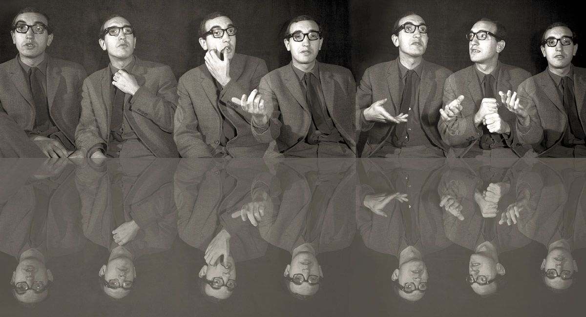 Célebre retrato de Agustín Delgado realizado en 1966 y que forma parte de la exposición. | MANUEL MARTÍN