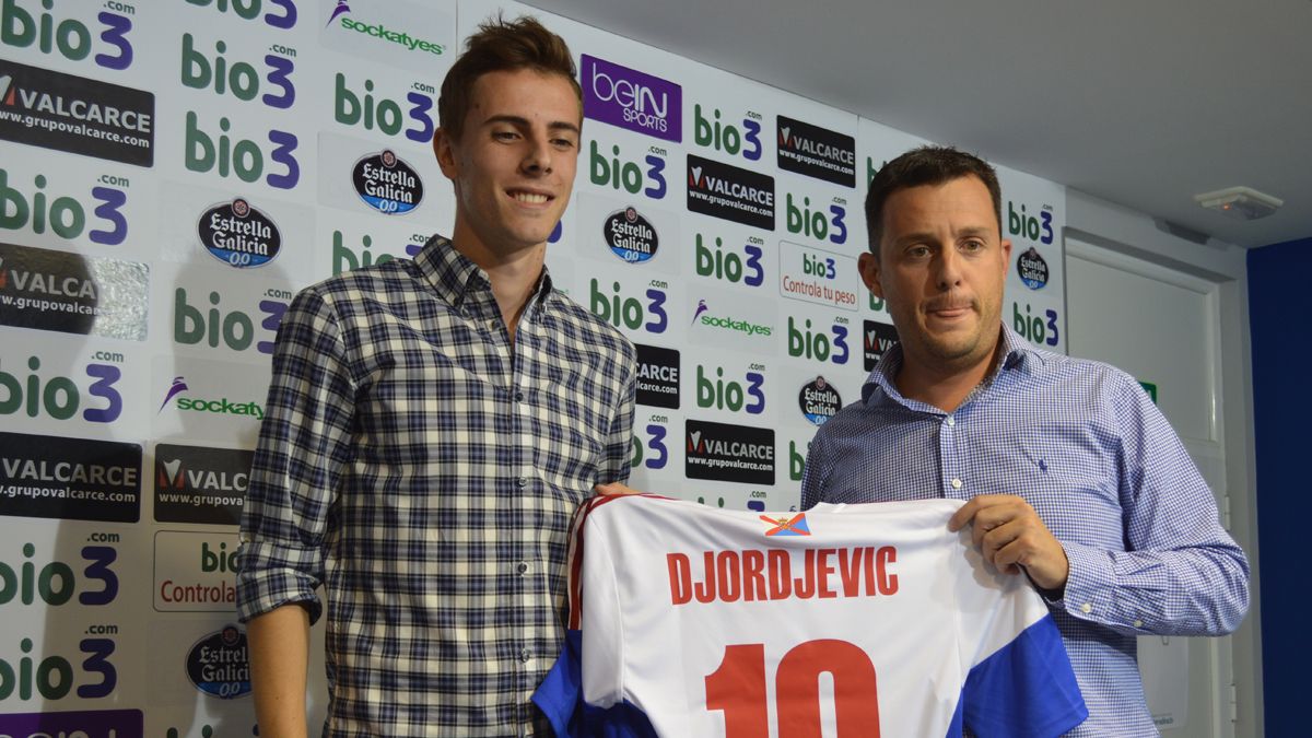 Luka Djordjevic ya viste de blanquiazul. | L. N. C.