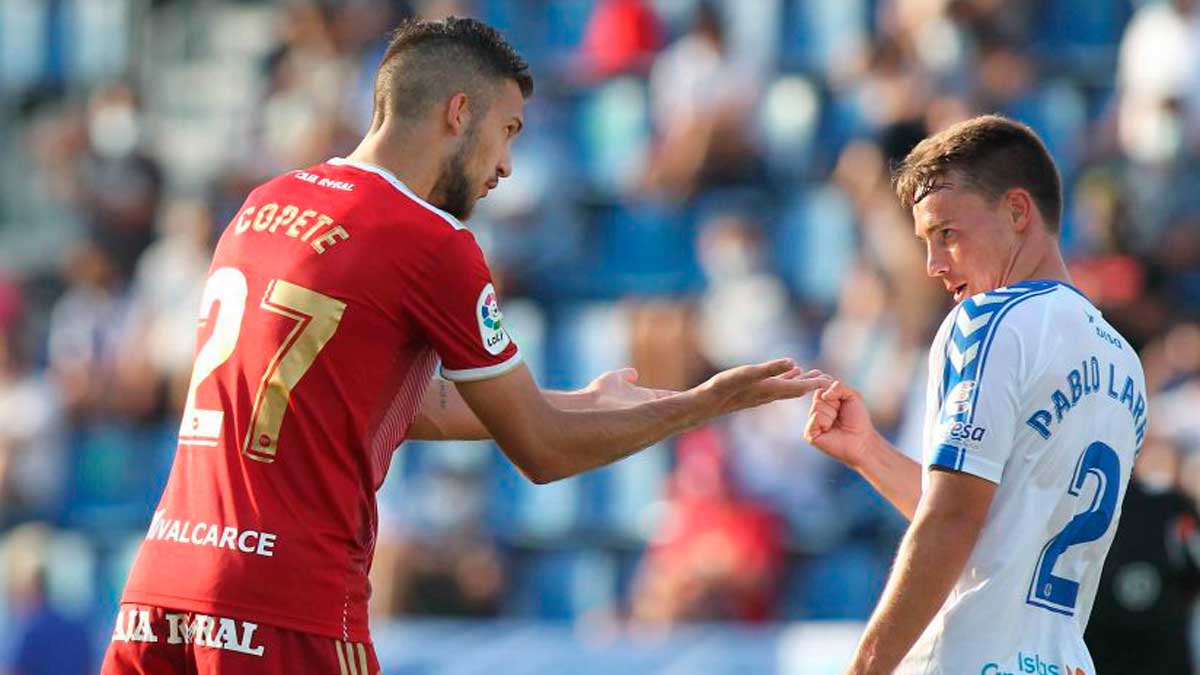 Copete, durante un partido de esta temporada. | LA LIGA Copete, durante un partido de esta temporada. | LA LIGA