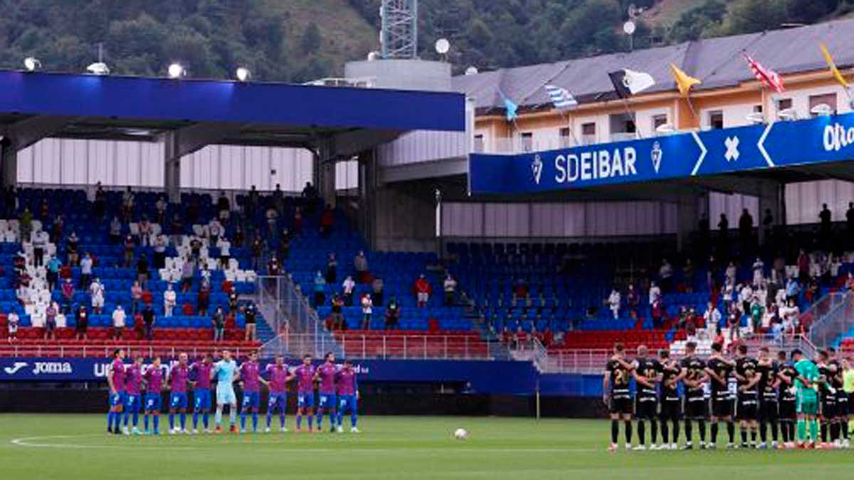 Imagen del partido de la Deportiva ante el Eibar. | LA LIGA