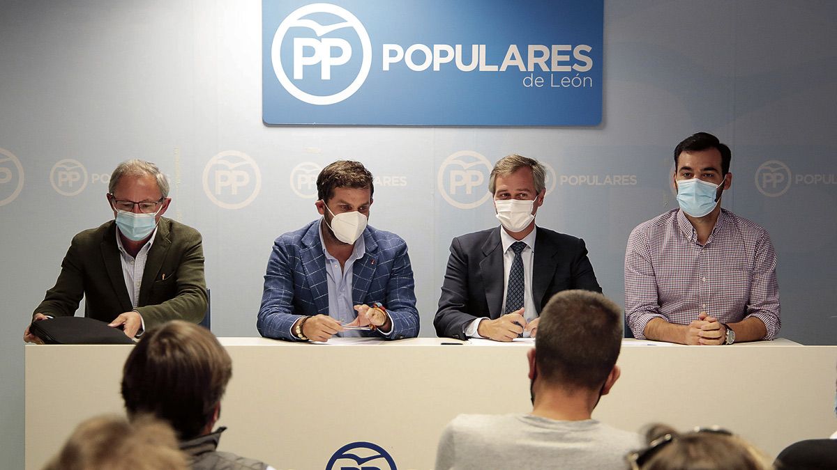 Javier Muñoz, Javier Santiago, Antonio González Terol y David Fernández. | ICAL