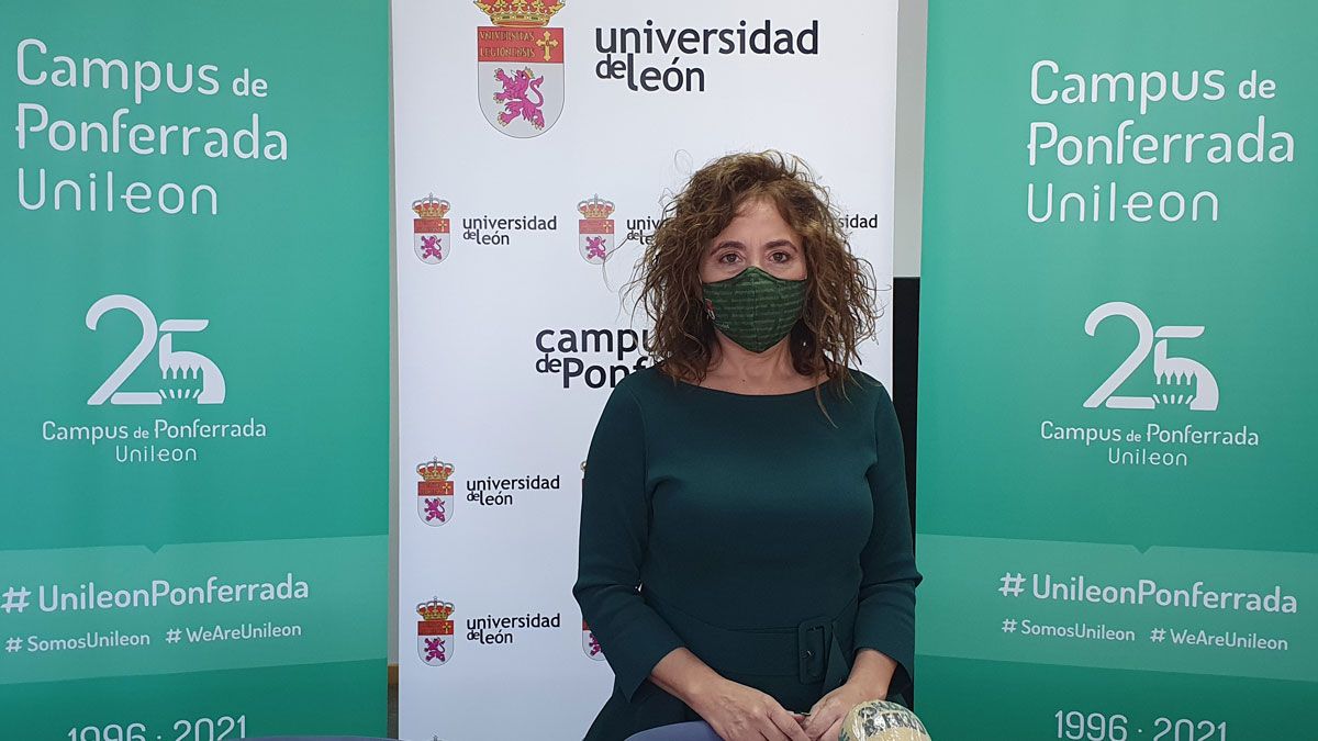 Pilar Marqués, vicerrectora del campus de Ponferrada. Pilar Marqués, vicerrectora del campus de Ponferrada.