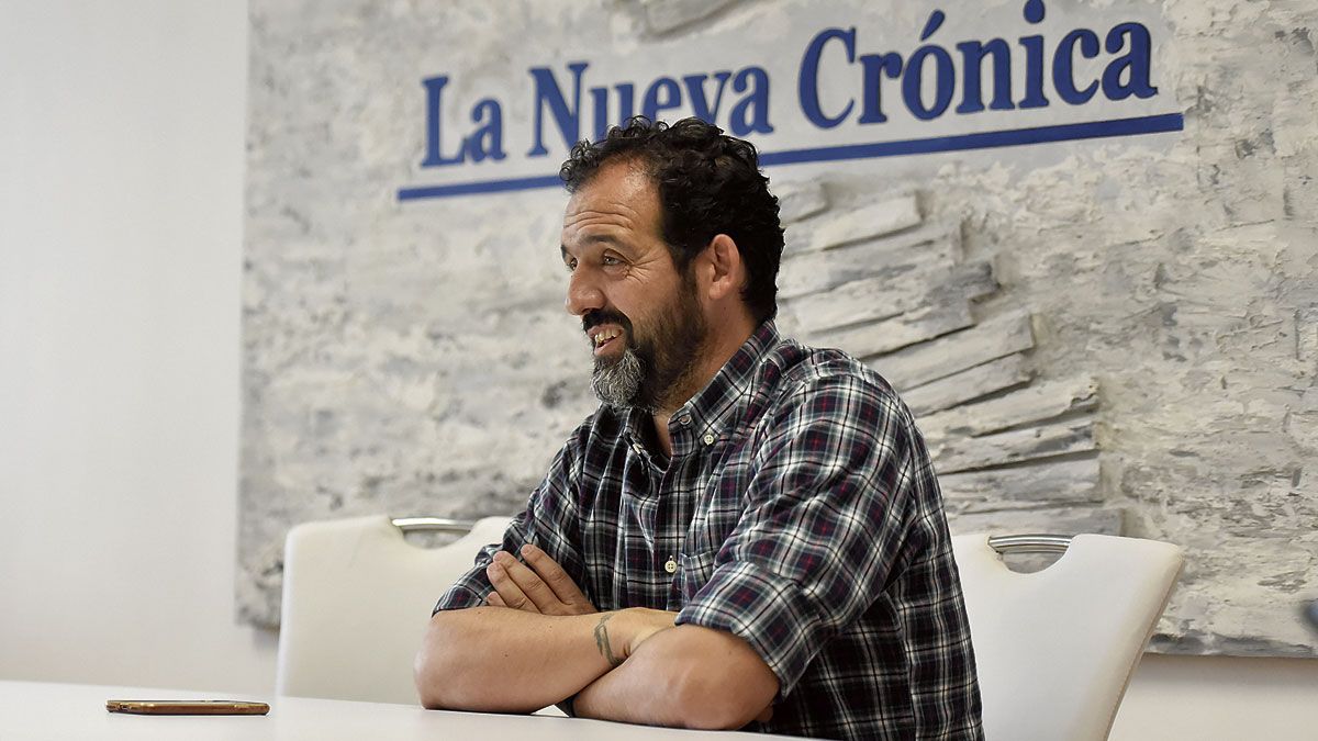Ramón González, en la entrevista en La Nueva Crónica. | SAÚL ARÉN
