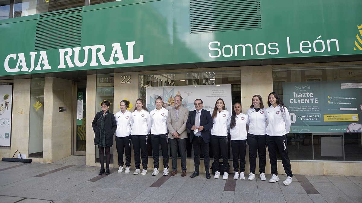 Presentación de Caja Rural como nuevo patrocinador del Cleba. | MAURICIO PEÑA
