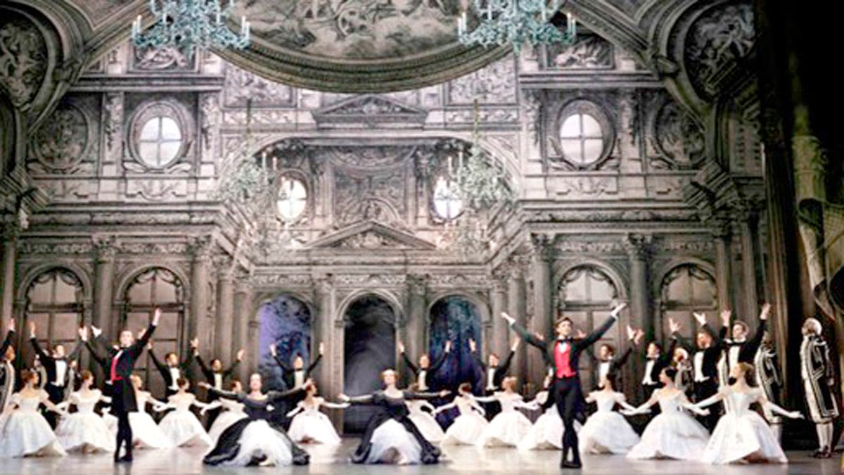 Una imagen del ballet 'Le rouge et le noir'.