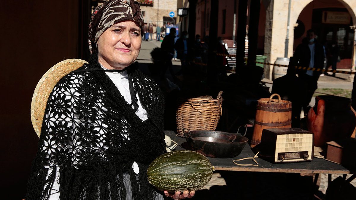 Romería de La Melonera, este sábado en la Plaza del Grano de León. | ICAL