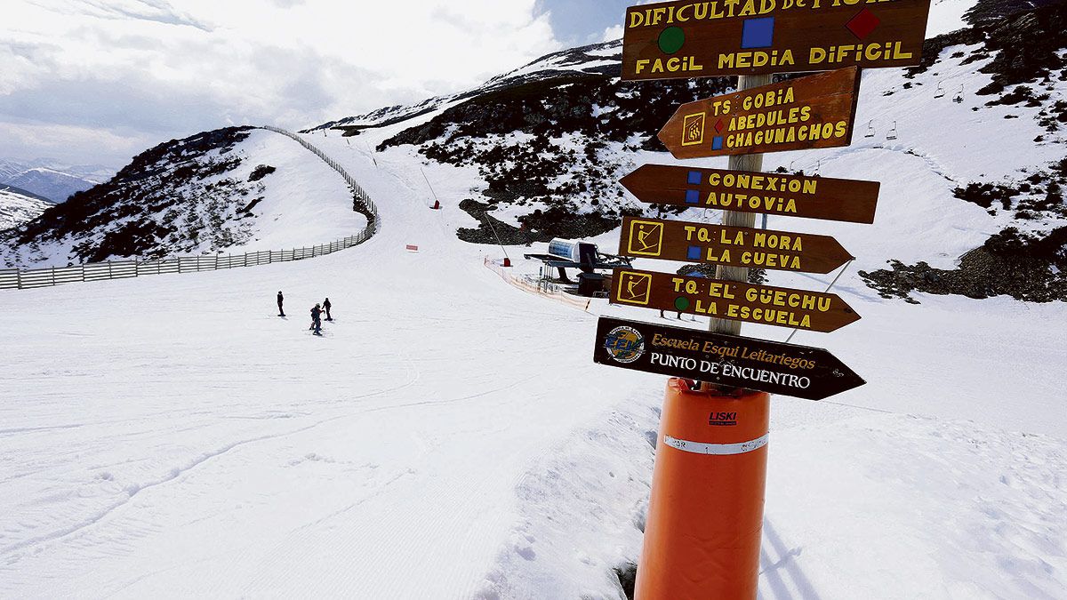 Imagen de la estación de esquí Valle de Laciana-Leitariegos. | ICAL