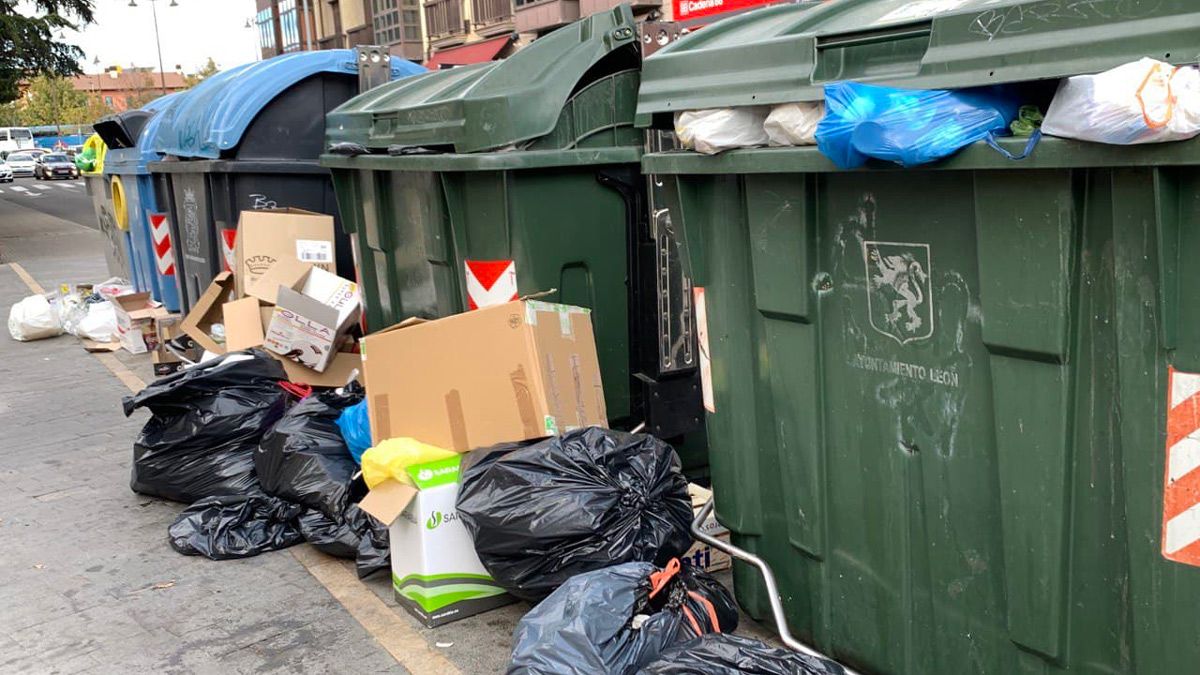 Los residuos se encontraban en la calle Arquitecto Ramón Cañas del Río. | L.N.C.
