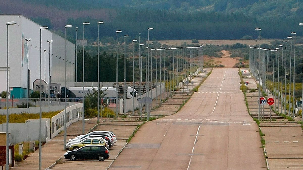 Imagen del polígono de El Bayo para el que la UPL pide inversiones.