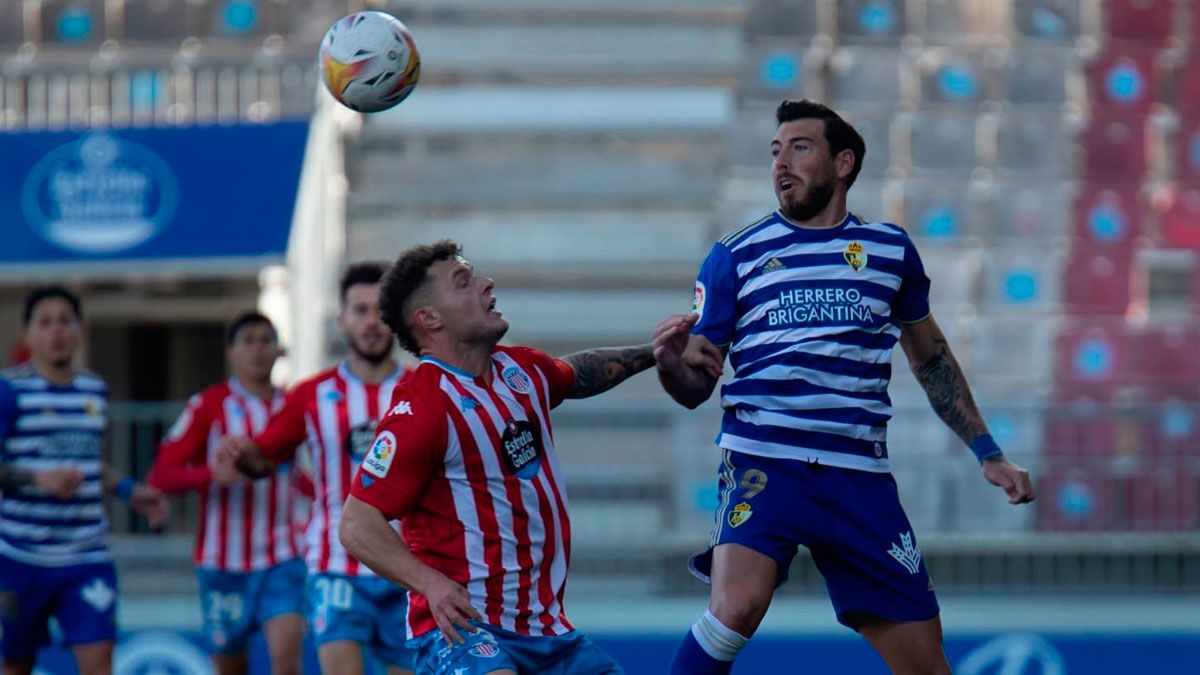 Sergi Enrich se estrenó como goleador en Lugo. | SDP