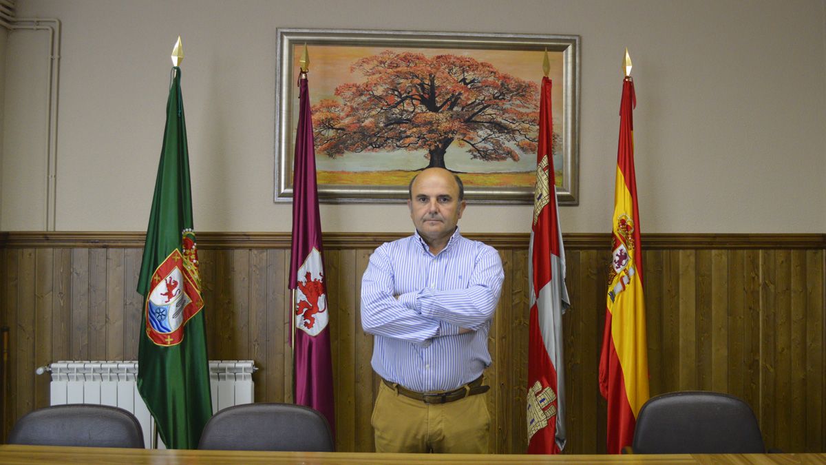 El hasta este viernes alcalde de Cubillas de Rueda, el leonesista Carlos Ángel Fernández.