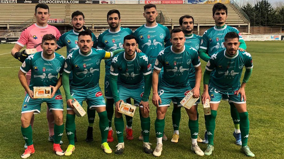 Alineación titular que presentó el Astorga. | ASTORGA