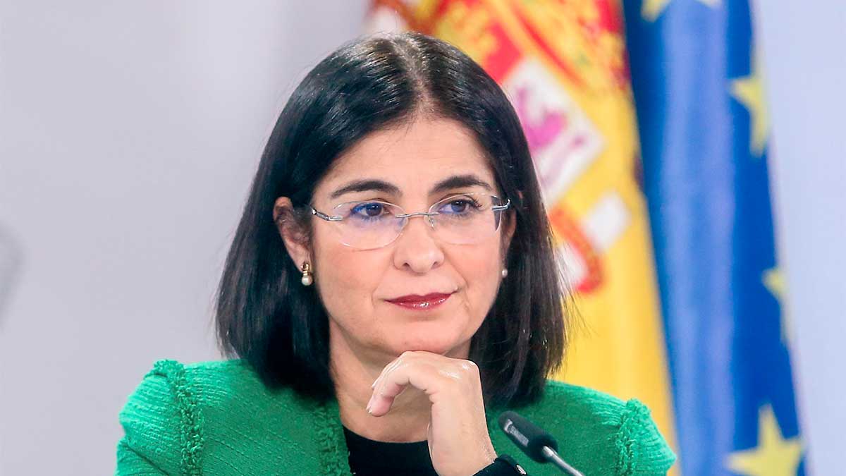 La ministra de Sanidad, Carolina Darias. | EUROPA PRESS La ministra de Sanidad, Carolina Darias. | EUROPA PRESS