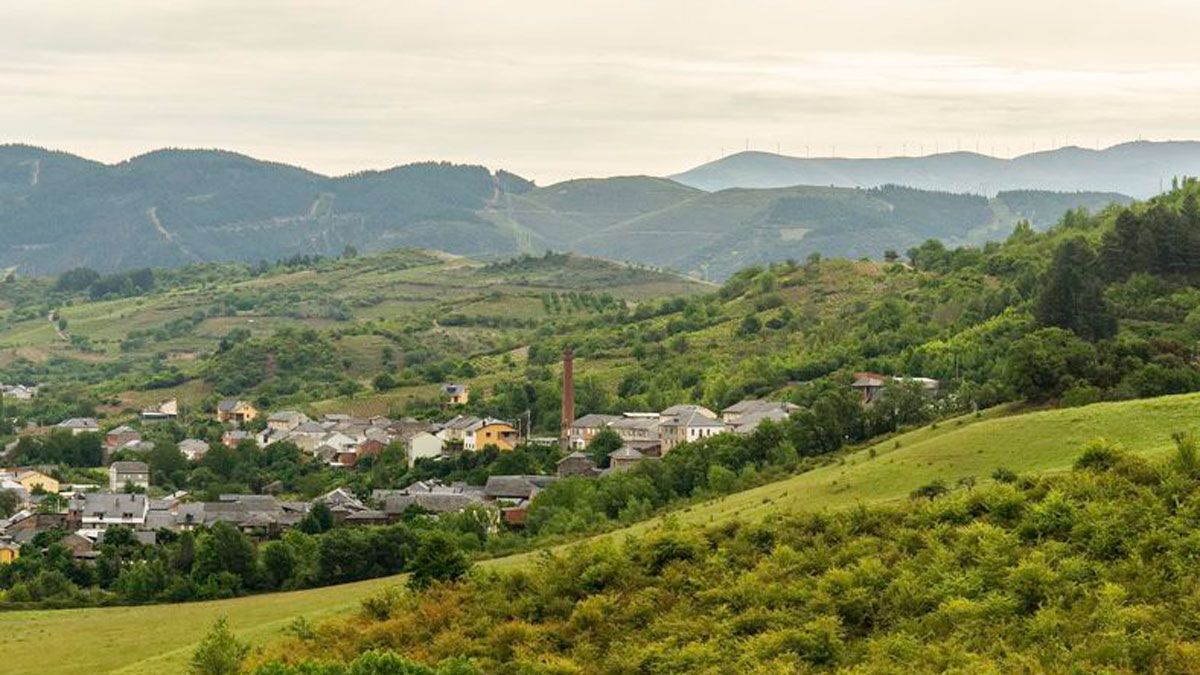 Panorámica de Priaranza del Bierzo.