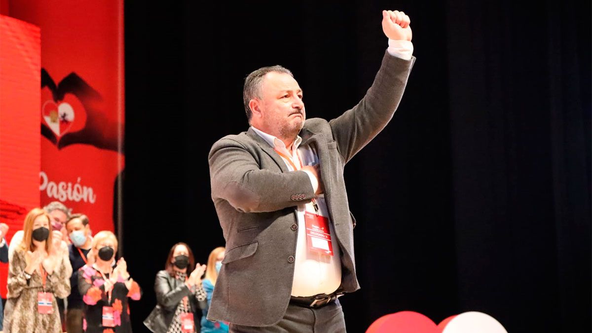 El leonés Eduardo Morán es el nuevo presidente del PSOE en Castilla y León. | MAURICIO PEÑA El leonés Eduardo Morán es el nuevo presidente del PSOE en Castilla y León. | MAURICIO PEÑA