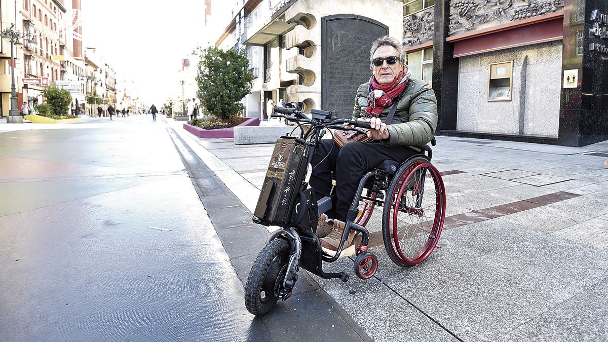 El Defensor de las personas con discapacidad en León, José Manuel González. | SAÚL ARÉN