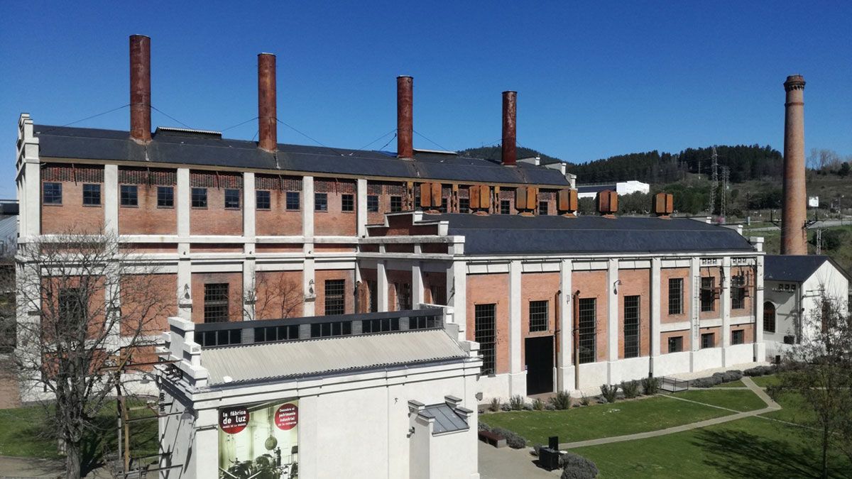 El Museo de la Energía de Ponferrada. El Museo de la Energía de Ponferrada.