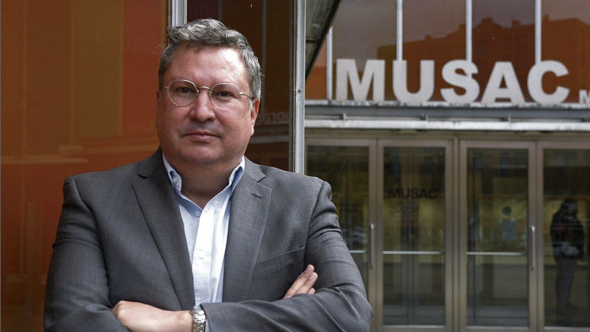 El canario Álvaro Rodríguez Fominaya estará al frente de la gestión del Musac los próximos cuatro años. | MAURICIO PEÑA