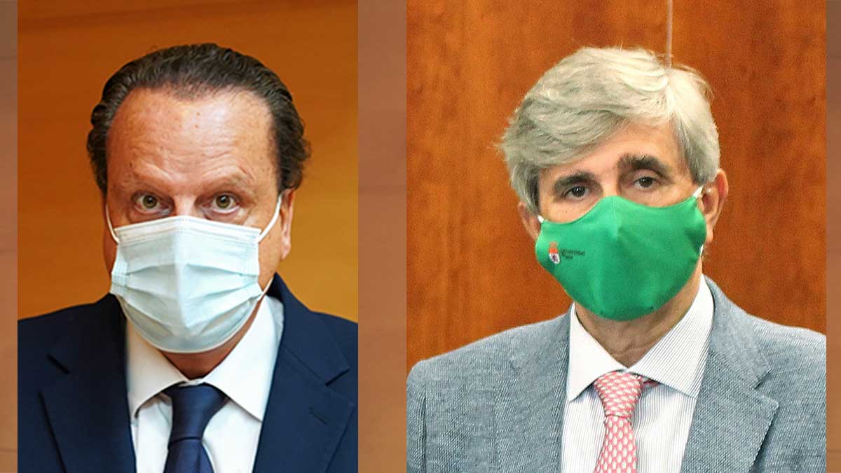 Mario Amilivia y Juan Francisco García Marín. | L.N.C.