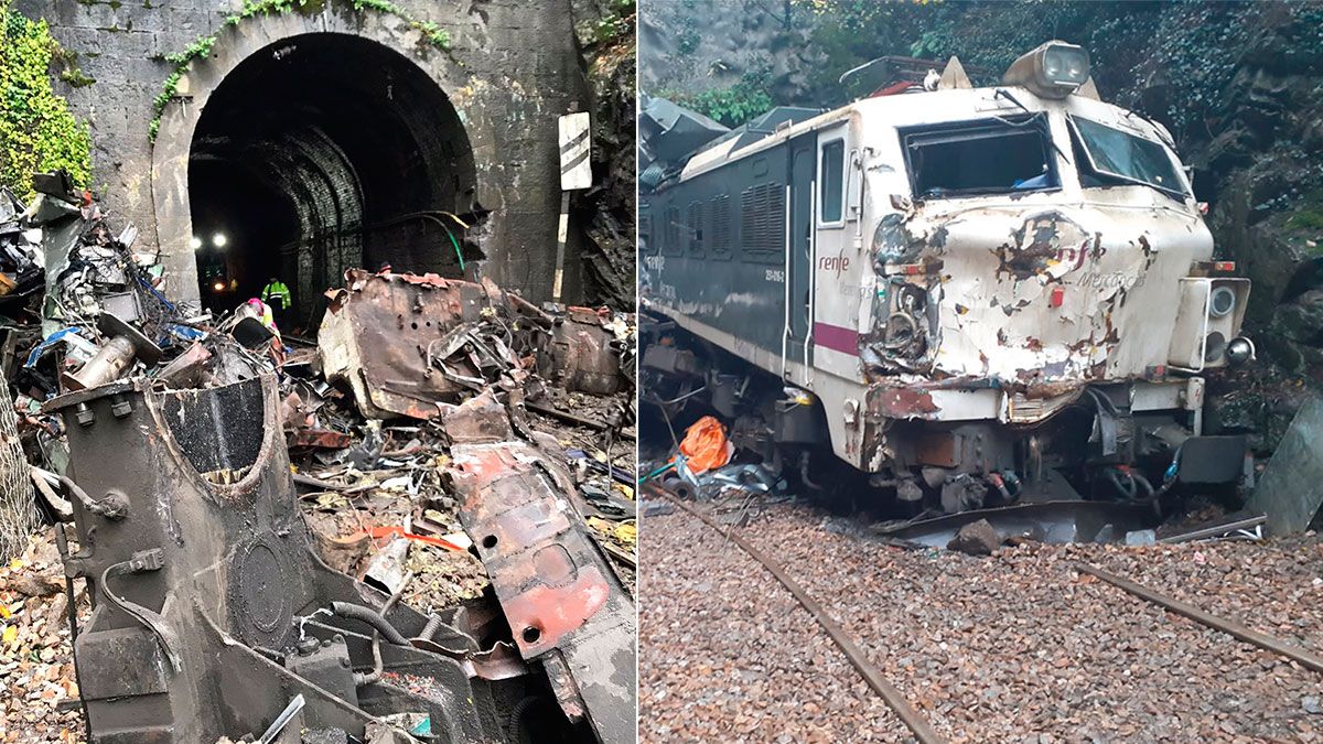 Trabajos para liberar la locomotora. | L.N.C.