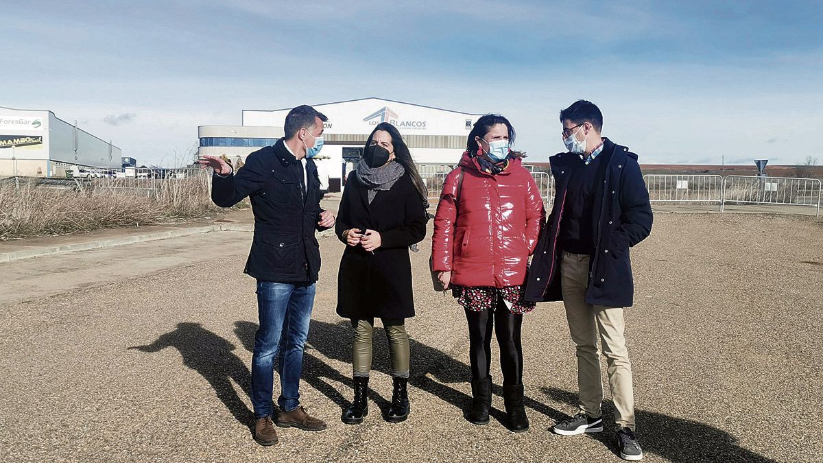 Juan Pablo Regadera, Nuria Rubio, María Rodríguez y Jorge Mateos. | L.N.C.