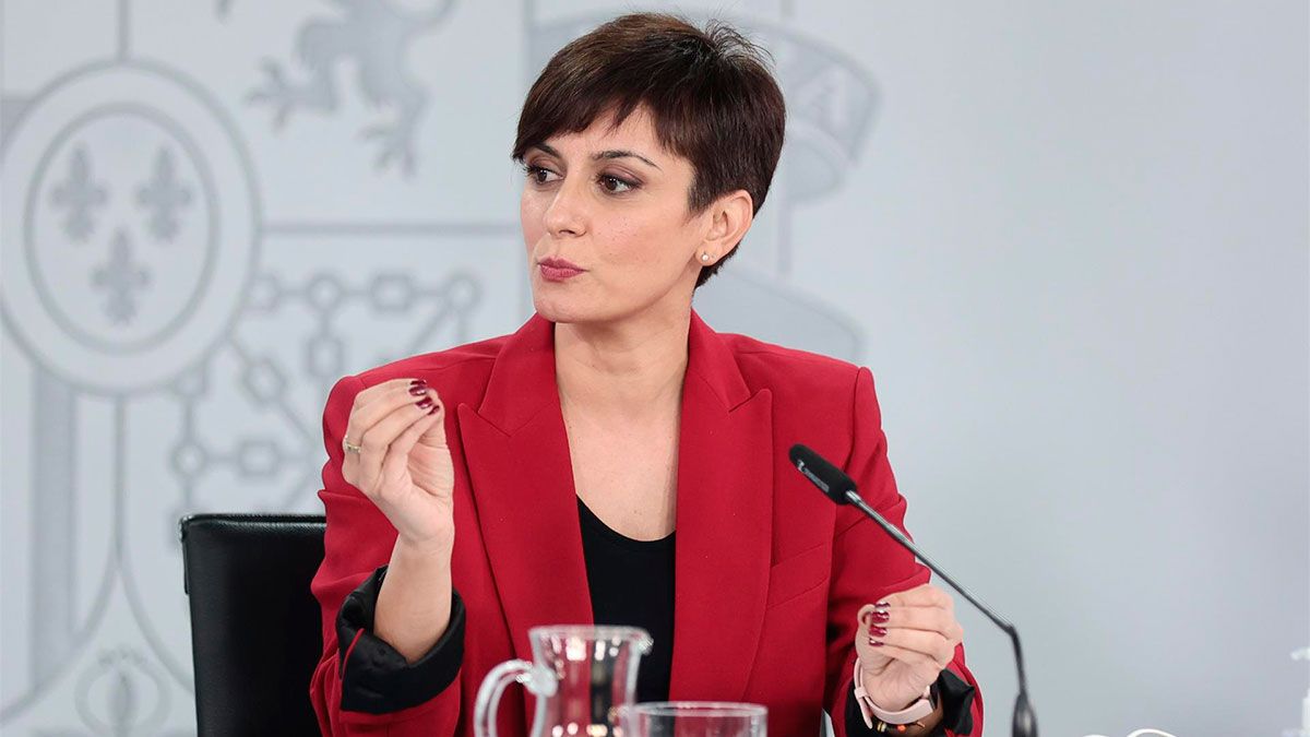 La ministra de Política Territorial y portavoz del Gobierno, Isabel Rodríguez. | E.P.
