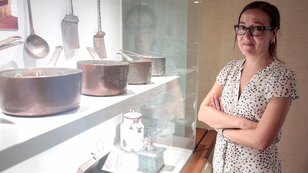 15º aniversario de la apertura del Museo Sierra Pambley en León. En la imagen, su directora, Patricia Centeno. | ICAL