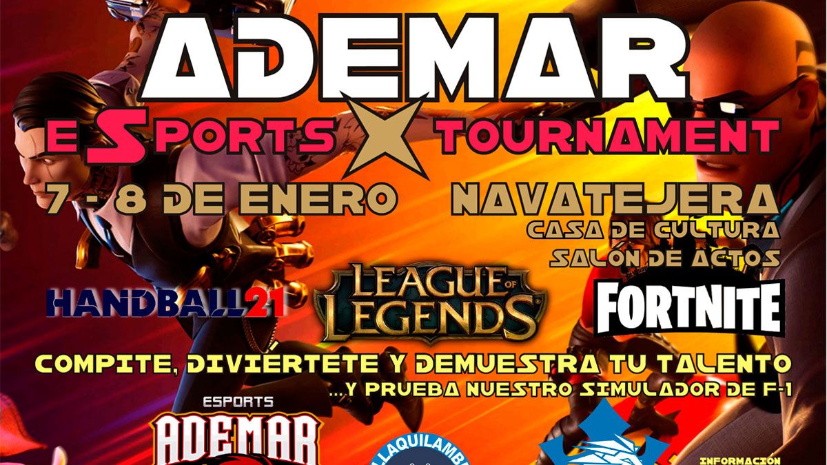 Cartel de torneo que organizará el Ademar. | L.N.C.