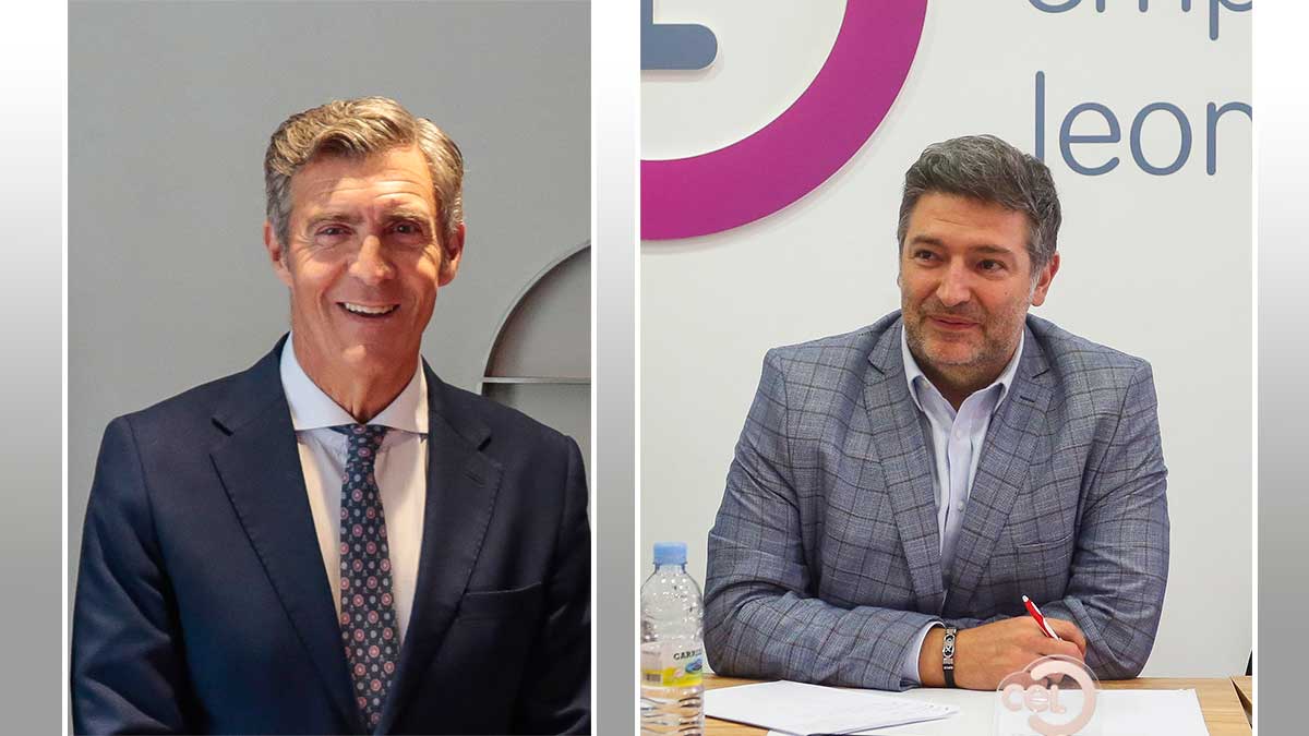 Javier Cepedano (Fele) y Julio César Álvarez (CEL). | ICAL