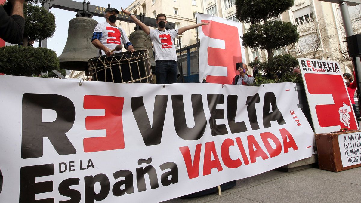 Protesta de la plataforma en Madrid en una imagen de archivo. :: ical