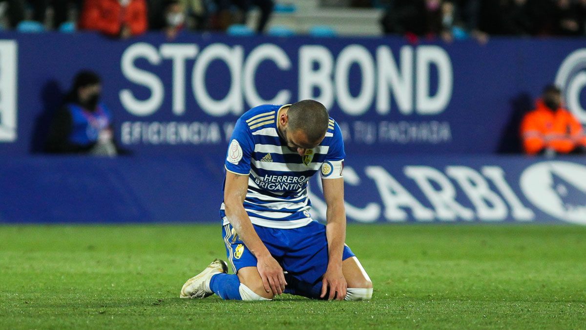 Yuri se lamenta durante el partido ante el Espanyol. | IRINA RH