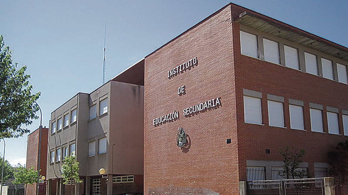 Una imagen del IES Astorga. | P.F.