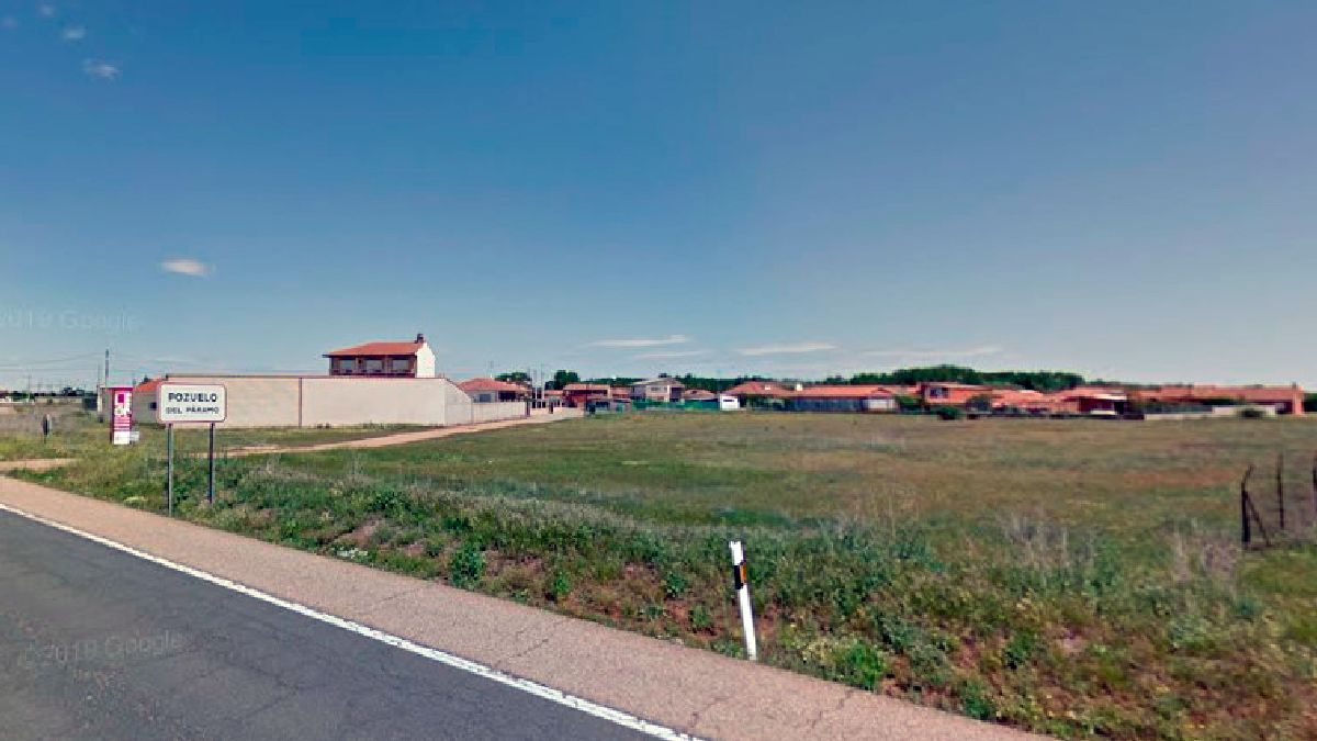 Vista de la entrada de Pozuelo del Páramo. | L.N.C.