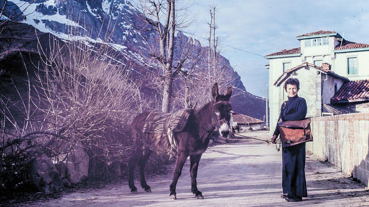 Rubio había acudido a Valdeón para un reportaje sobre el Land Rover por la nieve y se encontró con la cartera, a la que fotografió. | FERNANDO RUBIO