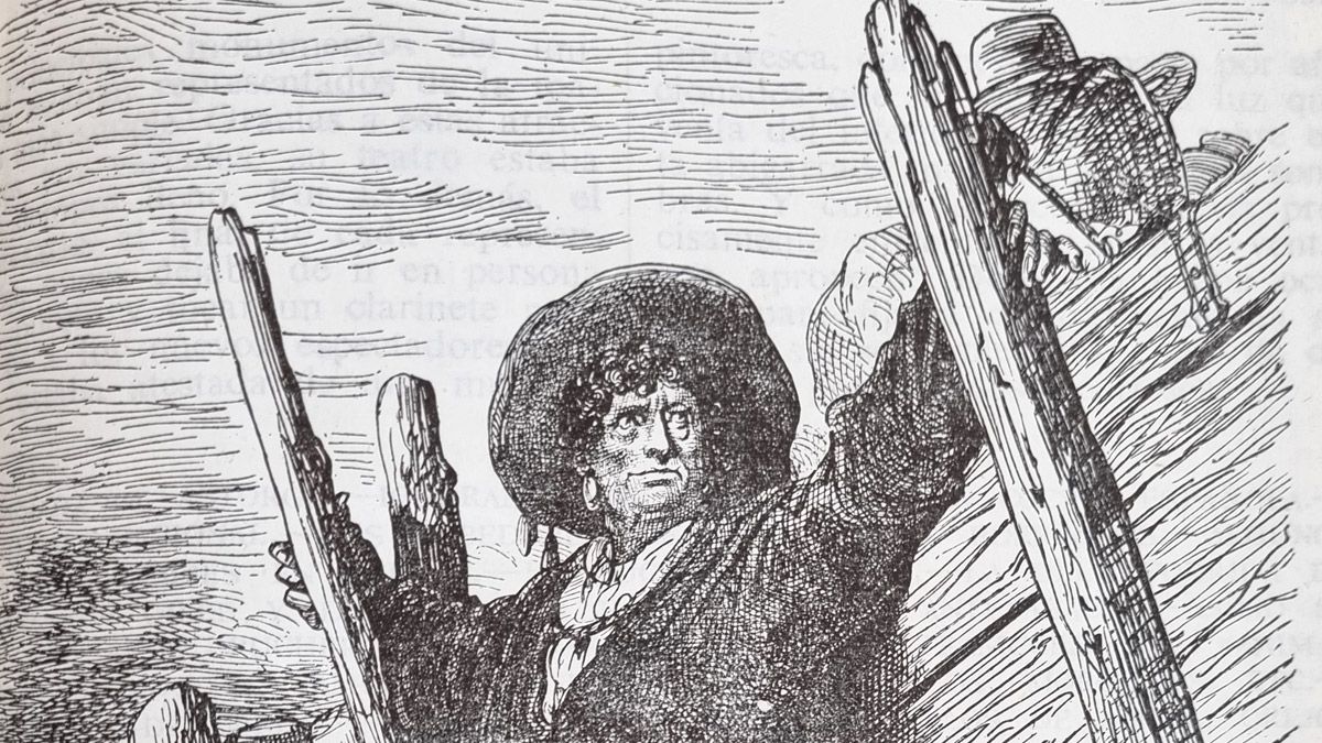 Detalle de la ilustración de un maragato. | GUSTAVE DORÉ Detalle de la ilustración de un maragato. | GUSTAVE DORÉ