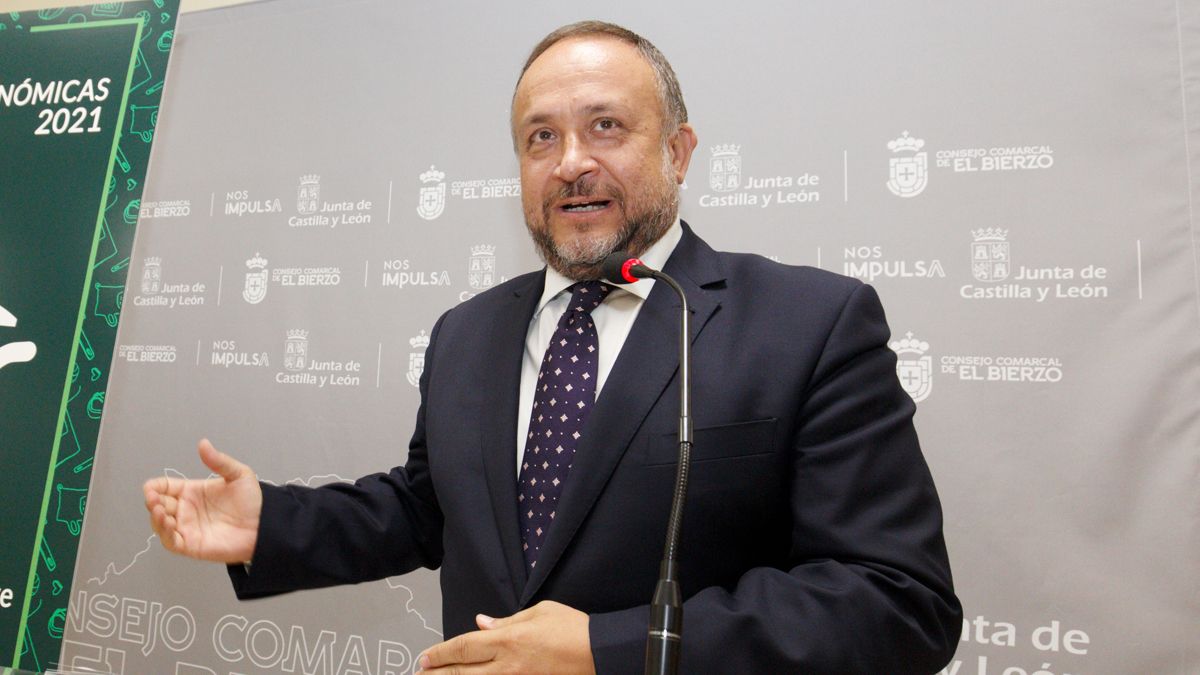 El presidente del Consejo Comarcal del Bierzo, Gerardo Álvarez Courel, en una imagen de archivo reciente. | Ical
