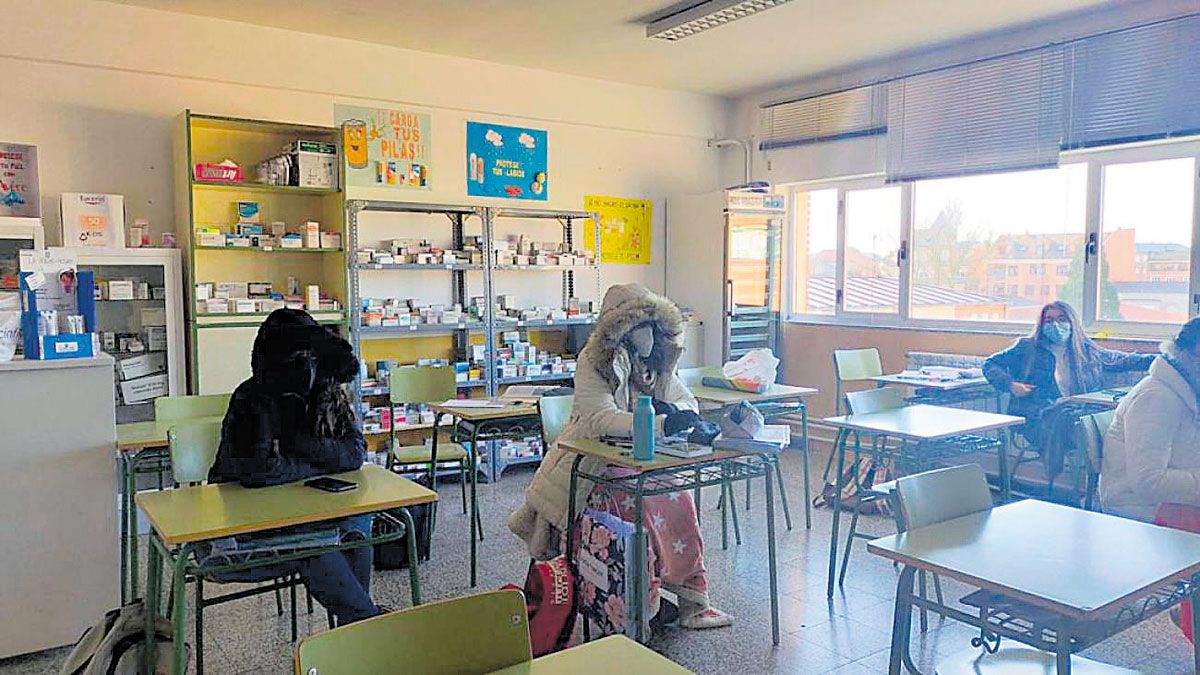 Imagen difundida por los alumnos para mostrar su situación. | L.N.C. Imagen difundida por los alumnos para mostrar su situación. | L.N.C.