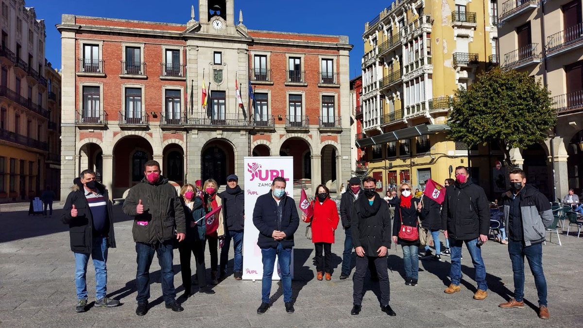 Acto organizado este sábado por UPL en Zamora. | L.N.C.