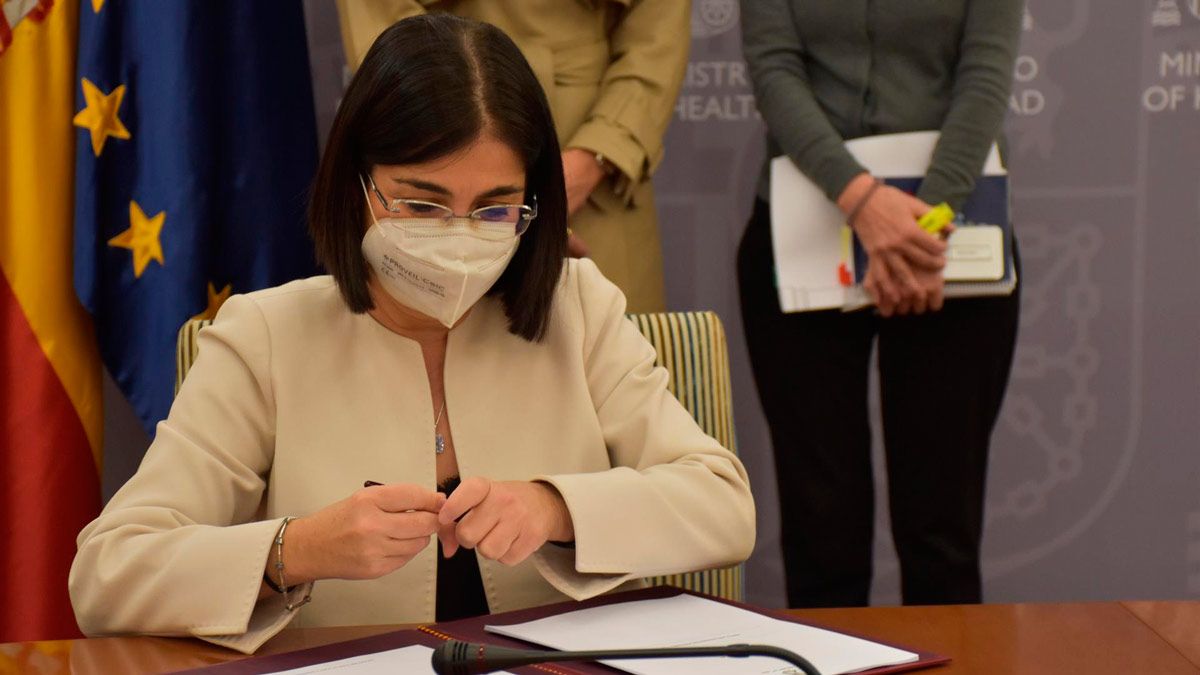 Carolina Darias, ministra de Sanidad. | EP