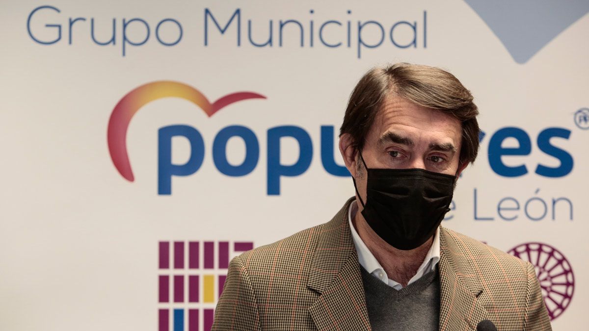 El cabeza de lista a las Cortes del Partido Popular por León, Juan Carlos Suárez-Quiñones’. | ICAL