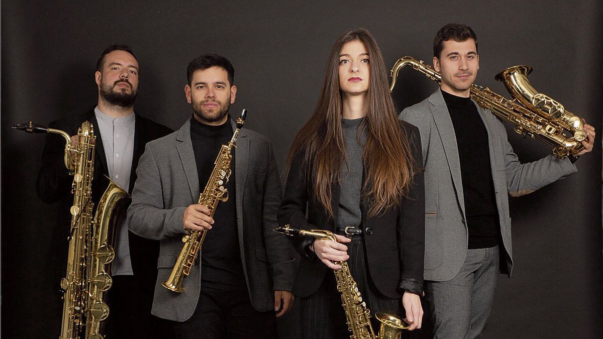 El cuarteto de saxofones Rhea Quartet acude este viernes al Teatro El Albéitar con un estreno absoluto.